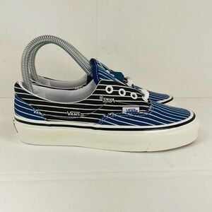 Vans Era 95 Anaheim Factory Stripes Blue Black Women Size 6.5